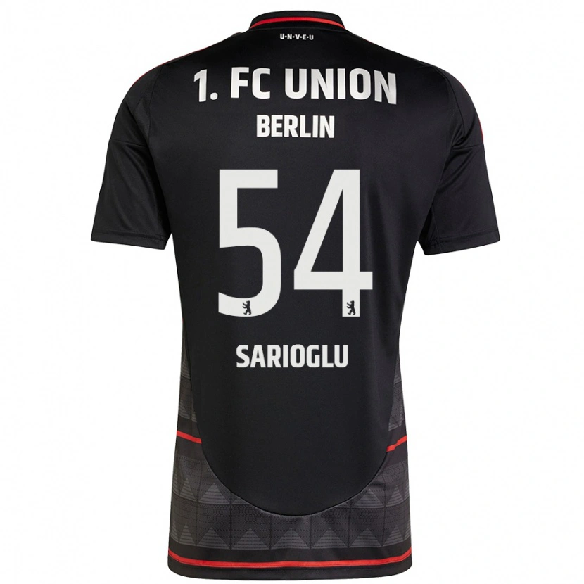 Danxen Niño Camiseta Defne Sarıoğlu #54 Negro 2ª Equipación 2024/25 La Camisa