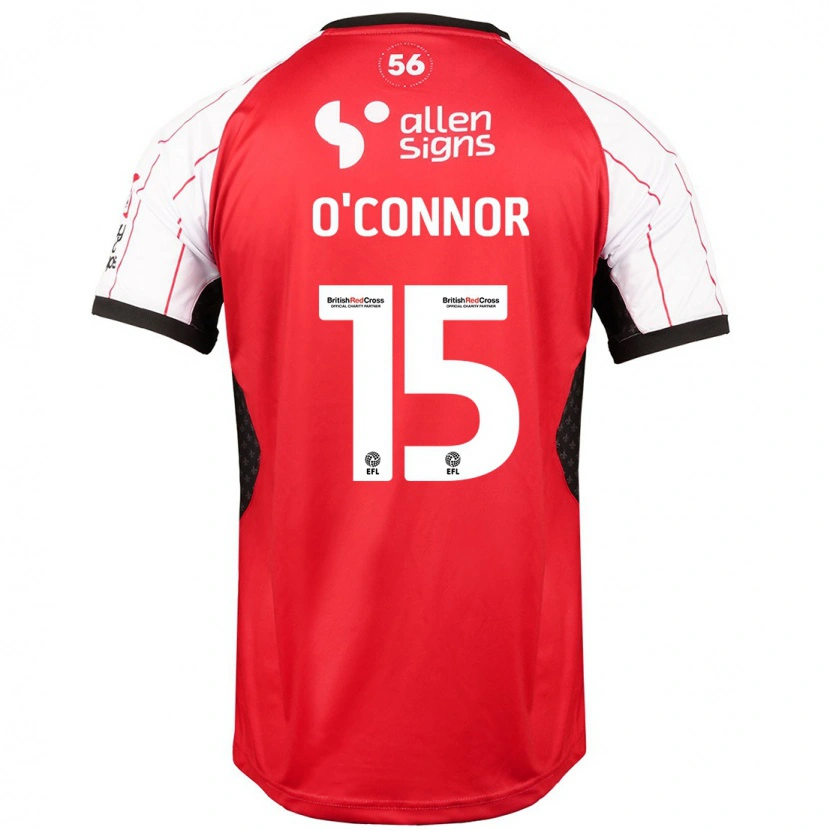 Danxen Hombre Camiseta Paudie O'connor #15 Blanco 1ª Equipación 2024/25 La Camisa