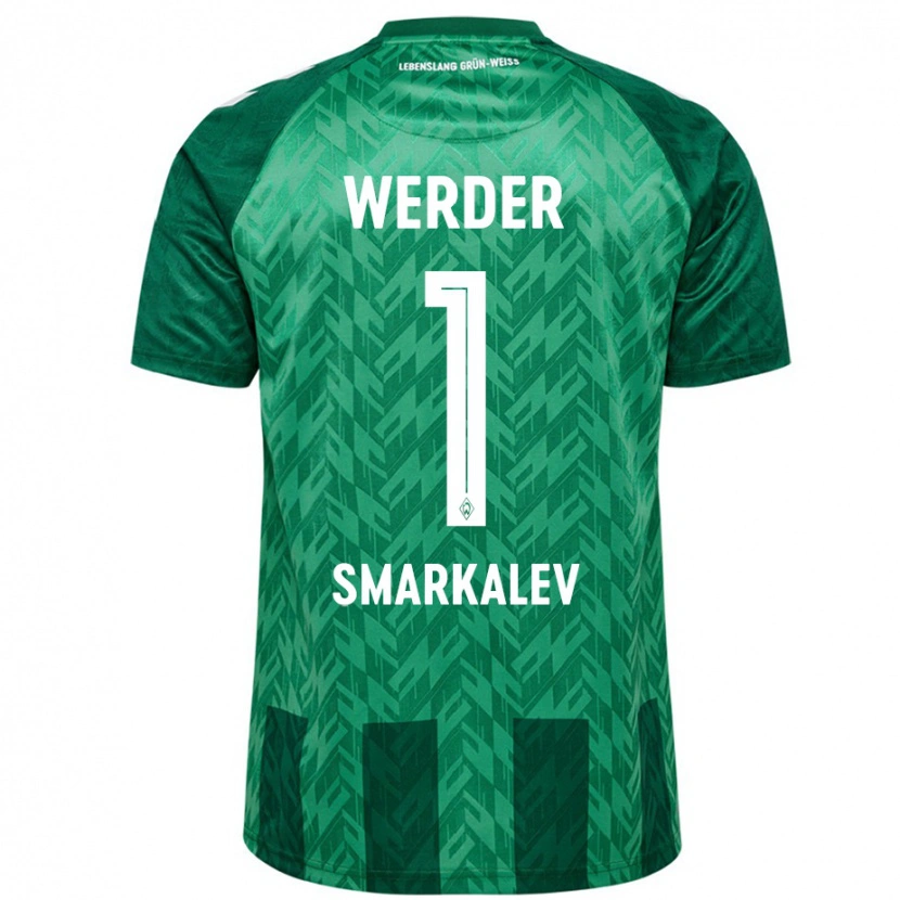 Danxen Hombre Camiseta Stefan Smarkalev #1 Verde 1ª Equipación 2024/25 La Camisa