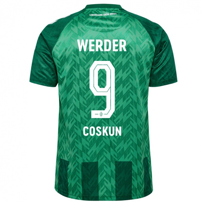 Danxen Hombre Camiseta Boran-Firat Coskun #9 Verde 1ª Equipación 2024/25 La Camisa