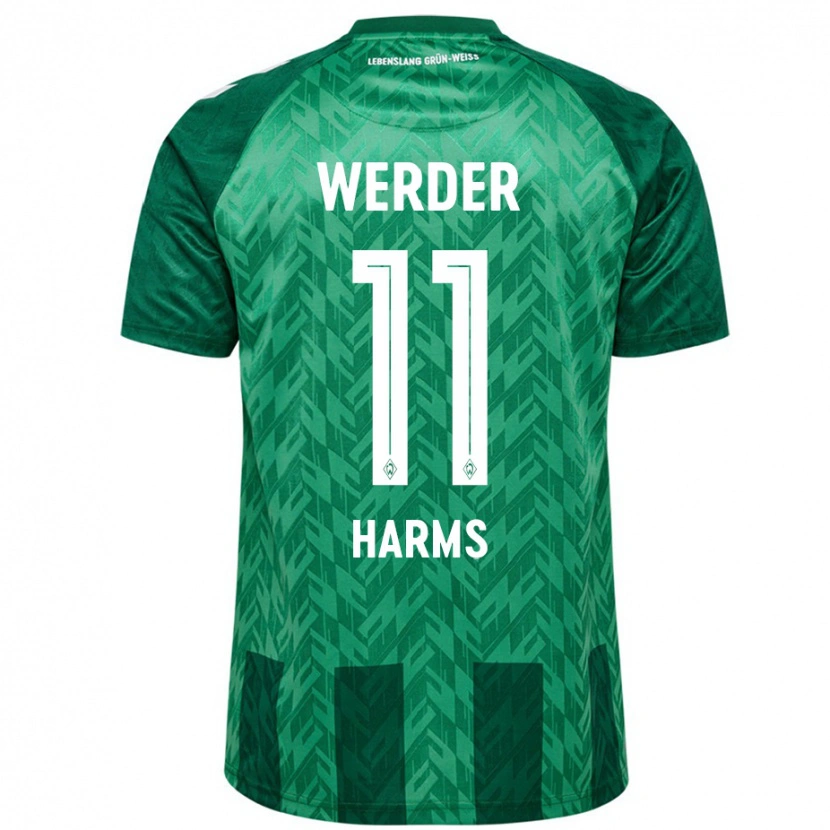 Danxen Hombre Camiseta Noah Harms #11 Verde 1ª Equipación 2024/25 La Camisa