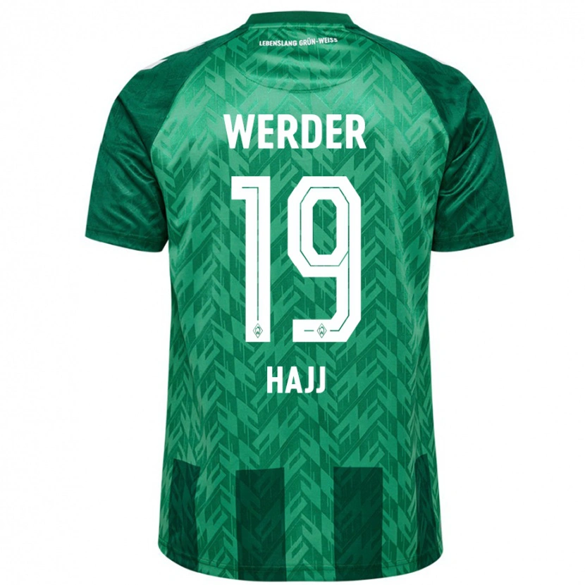 Danxen Hombre Camiseta Hassan Hajj #19 Verde 1ª Equipación 2024/25 La Camisa