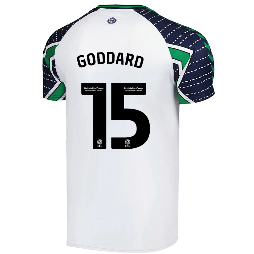 Danxen Hombre Camiseta Amy Goddard #15 Blanco 2ª Equipación 2024/25 La Camisa