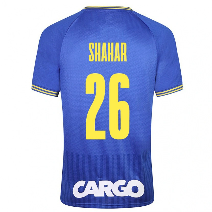 Danxen Hombre Camiseta Ido Shahar #26 Blanco 2ª Equipación 2024/25 La Camisa