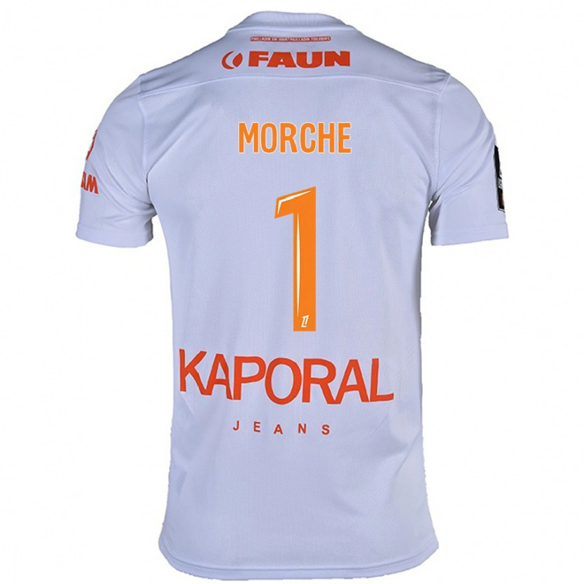 Danxen Hombre Camiseta Cosette Morché #1 Blanco 2ª Equipación 2024/25 La Camisa