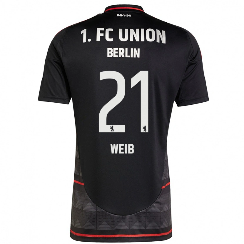 Danxen Hombre Camiseta Anna Weiß #21 Negro 2ª Equipación 2024/25 La Camisa