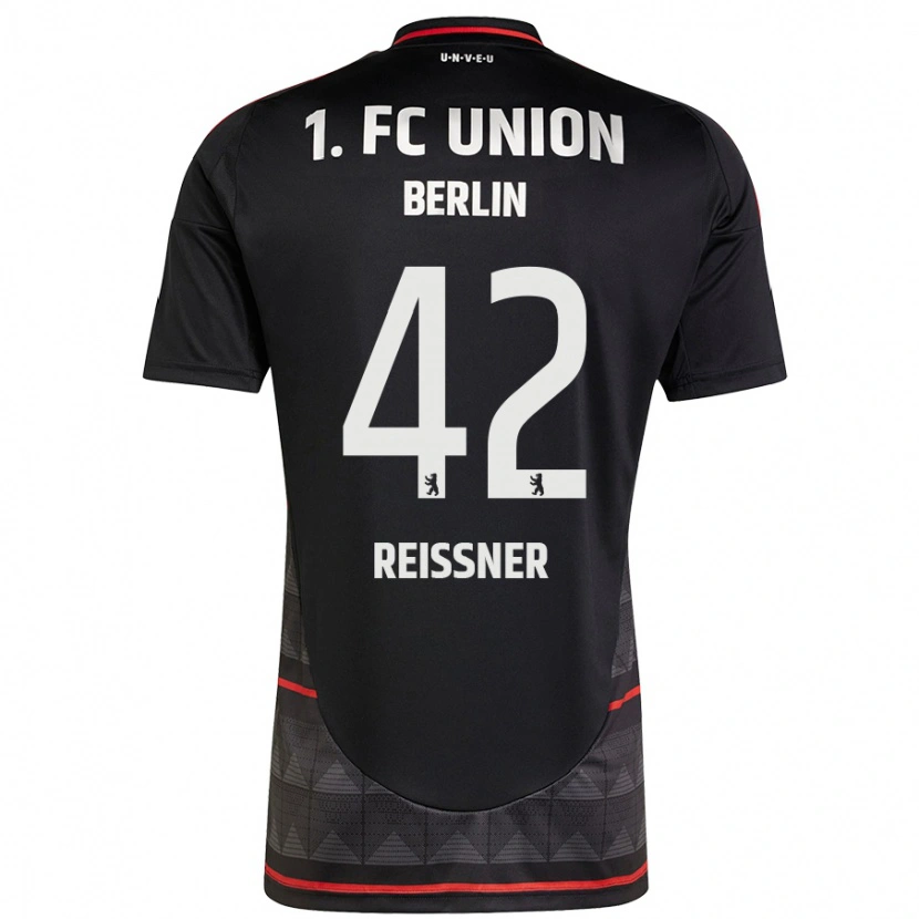 Danxen Hombre Camiseta Naika Reissner #42 Negro 2ª Equipación 2024/25 La Camisa