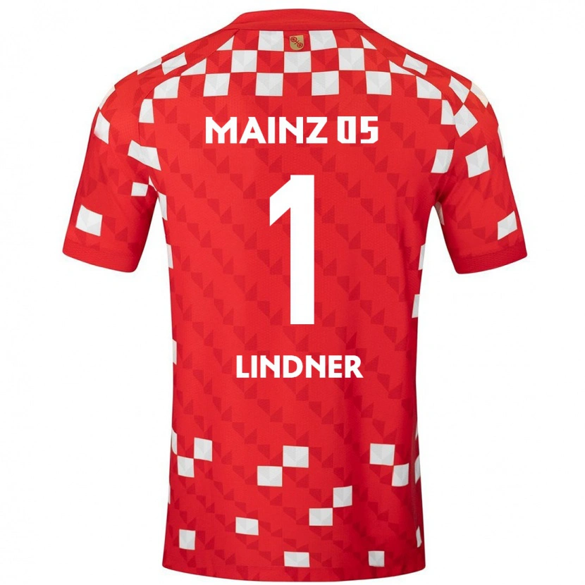 Danxen Mujer Camiseta Sophie Lindner #1 Blanco Rojo 1ª Equipación 2024/25 La Camisa