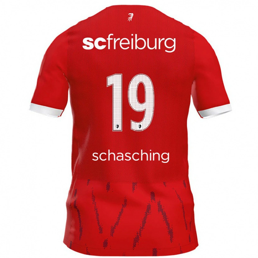 Danxen Mujer Camiseta Annabel Schasching #19 Rojo 1ª Equipación 2024/25 La Camisa