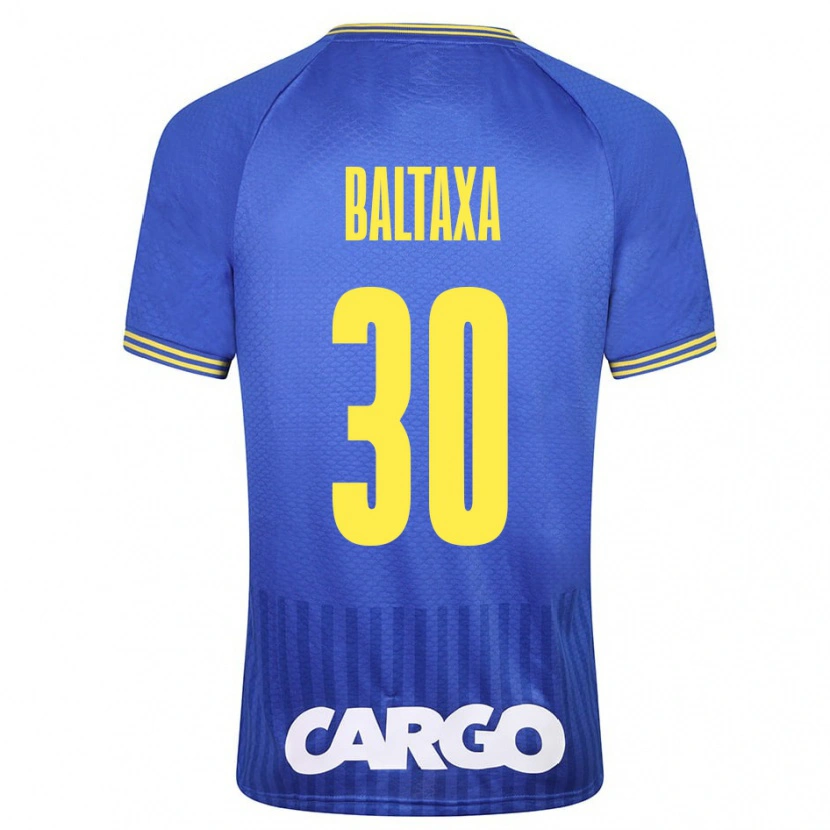 Danxen Mujer Camiseta Matan Baltaxa #30 Blanco 2ª Equipación 2024/25 La Camisa