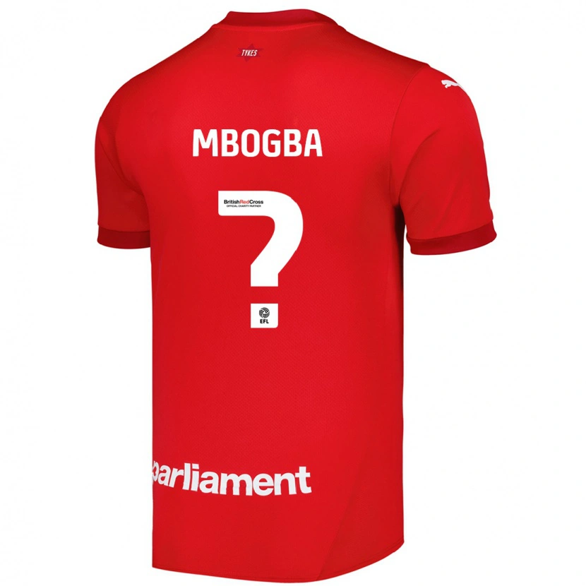 Danxen Niño Camiseta Malachi Mbogba #0 Rojo 1ª Equipación 2024/25 La Camisa