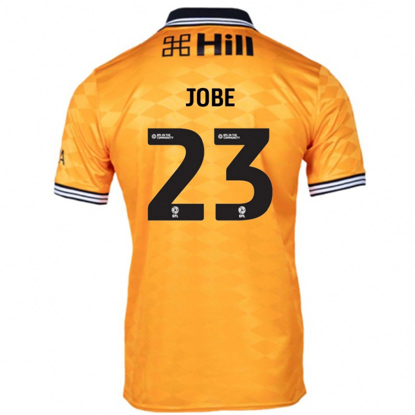 Danxen Niño Camiseta Mamadou Jobe #23 Naranja 1ª Equipación 2024/25 La Camisa