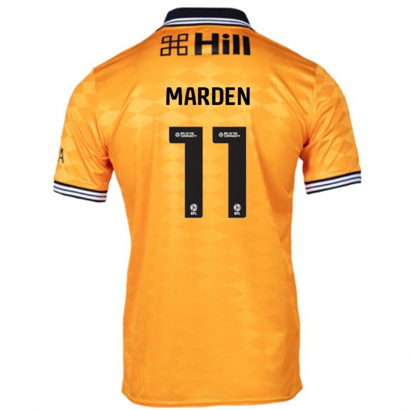 Danxen Niño Camiseta Ella Marden #11 Naranja 1ª Equipación 2024/25 La Camisa