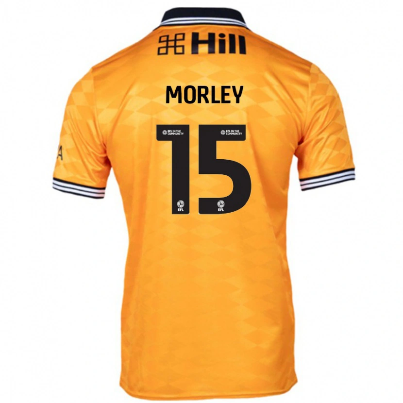 Danxen Niño Camiseta Jess Morley #15 Naranja 1ª Equipación 2024/25 La Camisa