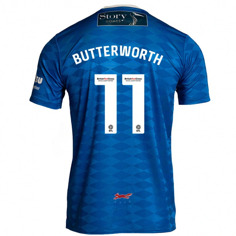 Danxen Niño Camiseta Daniel Butterworth #11 Azul 1ª Equipación 2024/25 La Camisa