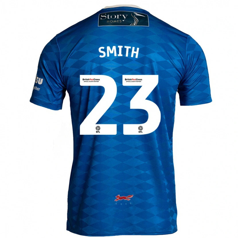 Danxen Niño Camiseta Jude Smith #23 Azul 1ª Equipación 2024/25 La Camisa