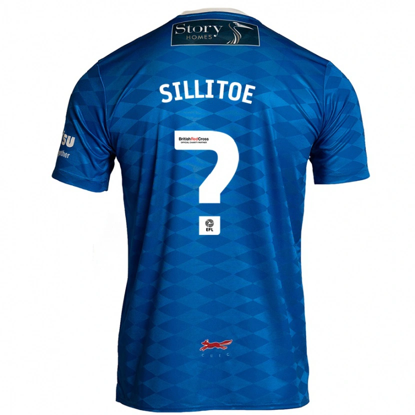 Danxen Niño Camiseta Casey Sillitoe #0 Azul 1ª Equipación 2024/25 La Camisa