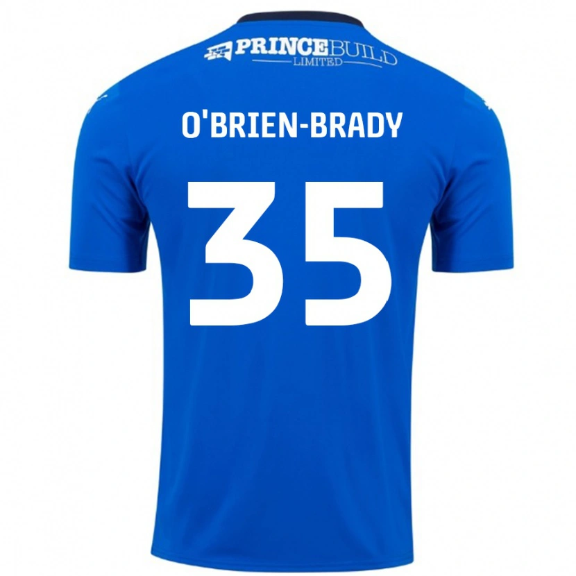 Danxen Niño Camiseta Donay O'brien-Brady #35 Azul Blanco 1ª Equipación 2024/25 La Camisa