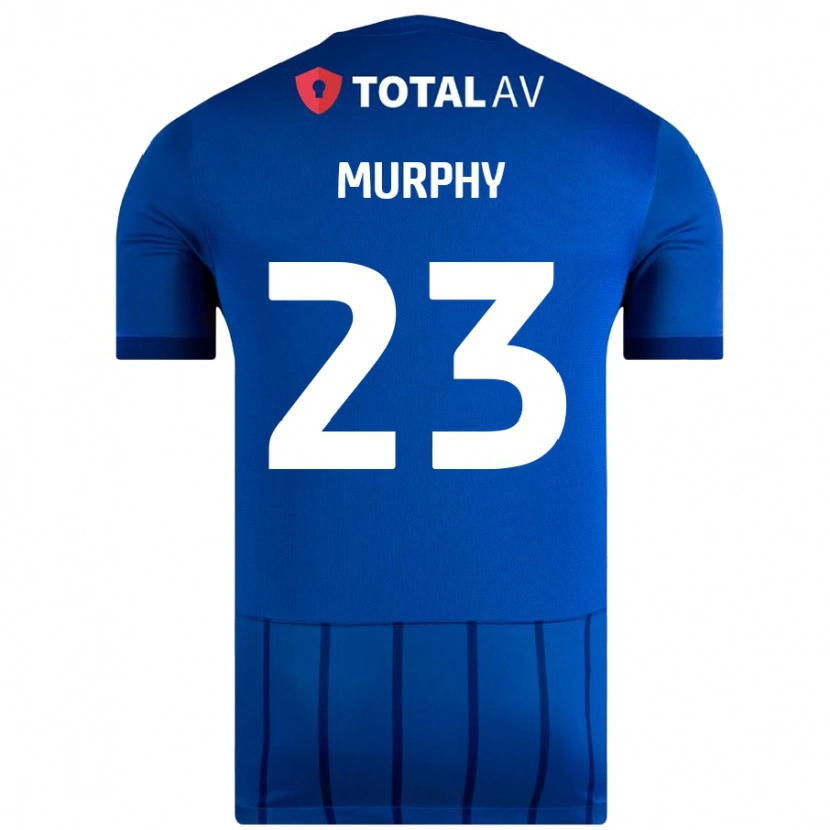 Danxen Niño Camiseta Josh Murphy #23 Azul 1ª Equipación 2024/25 La Camisa