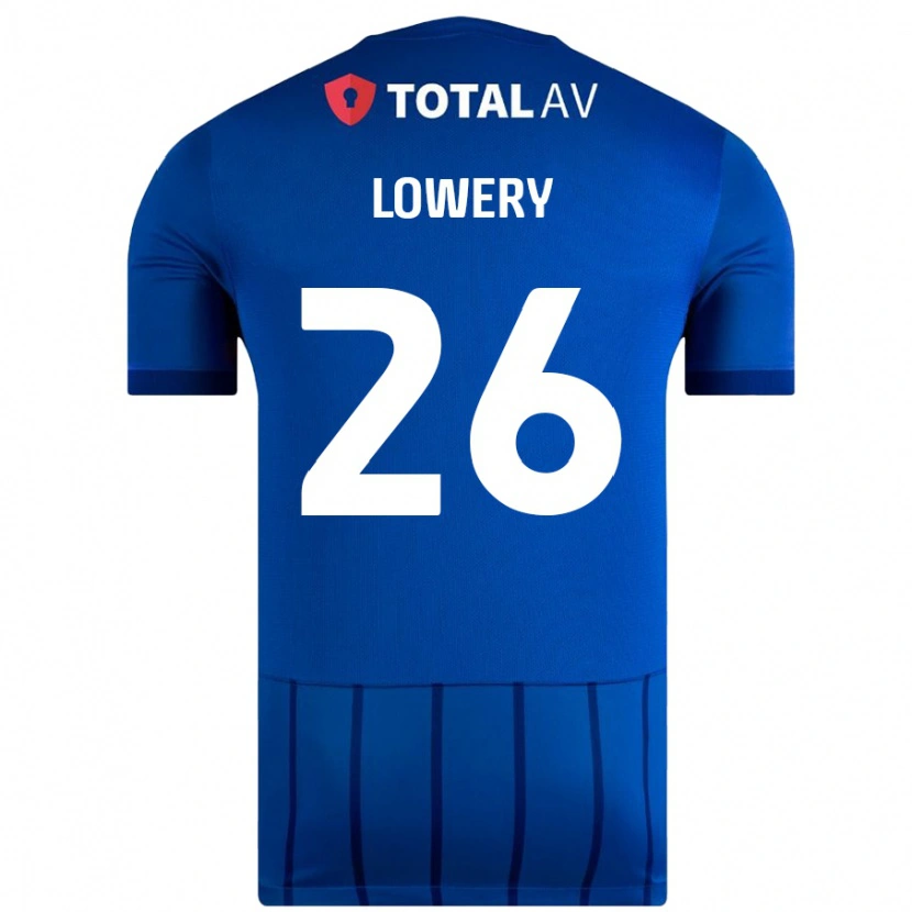 Danxen Niño Camiseta Tom Lowery #26 Azul 1ª Equipación 2024/25 La Camisa