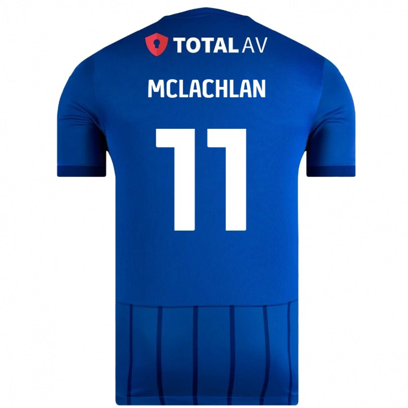 Danxen Niño Camiseta Daisy Mclachlan #11 Azul 1ª Equipación 2024/25 La Camisa