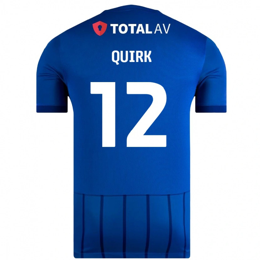 Danxen Niño Camiseta Sophie Quirk #12 Azul 1ª Equipación 2024/25 La Camisa