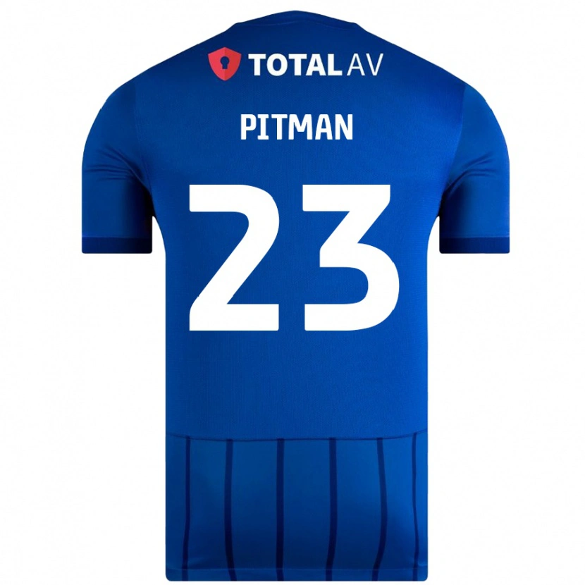 Danxen Niño Camiseta Emily Pitman #23 Azul 1ª Equipación 2024/25 La Camisa