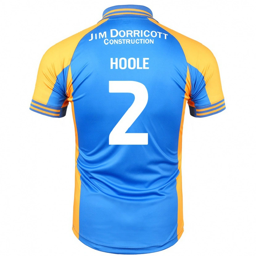 Danxen Niño Camiseta Luca Hoole #2 Azul Ámbar 1ª Equipación 2024/25 La Camisa