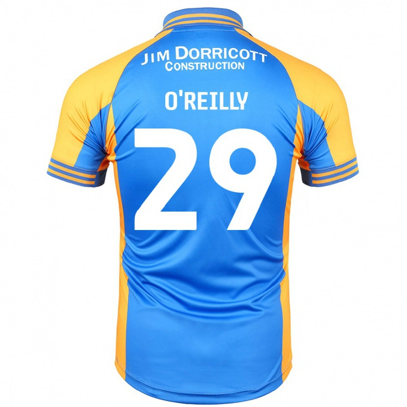 Danxen Niño Camiseta Tommi O'reilly #29 Azul Ámbar 1ª Equipación 2024/25 La Camisa