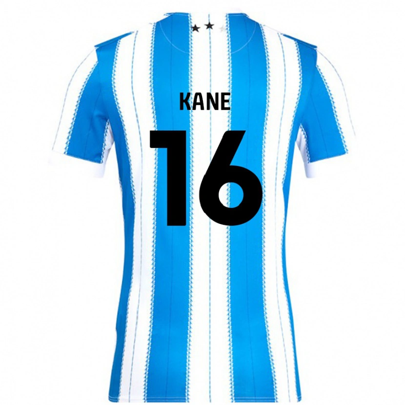 Danxen Niño Camiseta Herbie Kane #16 Azul Blanco 1ª Equipación 2024/25 La Camisa