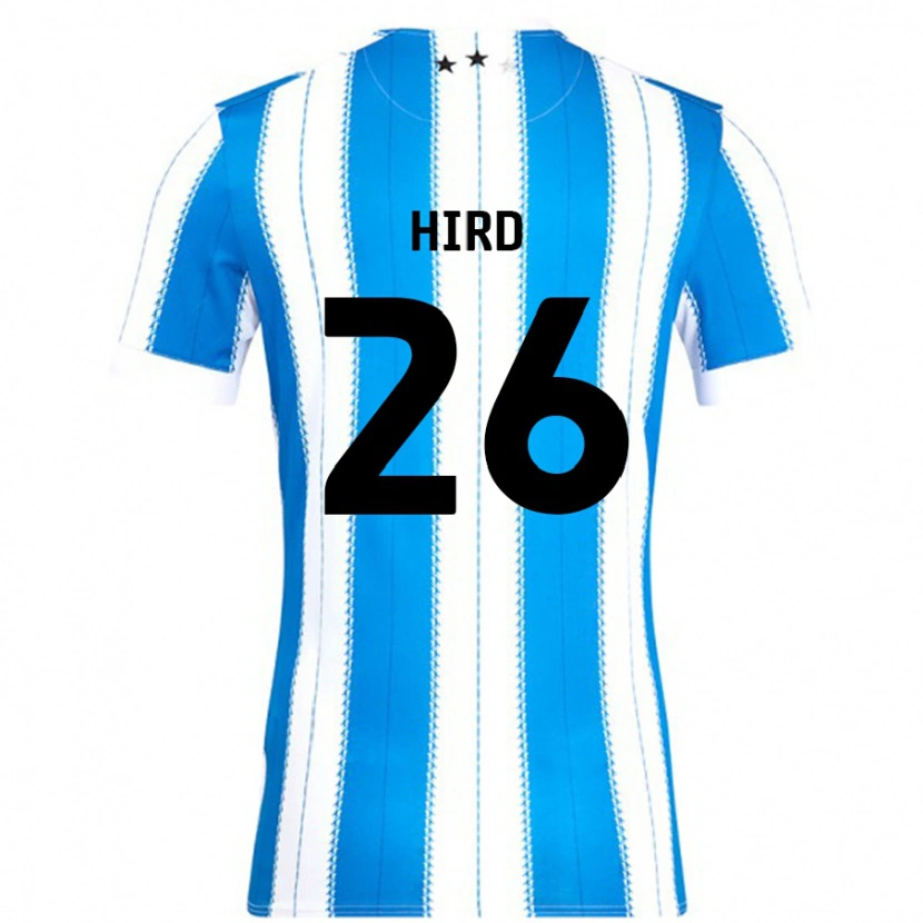 Danxen Niño Camiseta Kayley Hird #26 Azul Blanco 1ª Equipación 2024/25 La Camisa