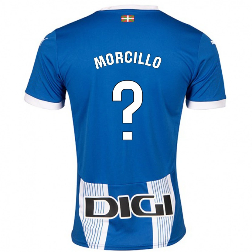 Danxen Niño Camiseta Diego Morcillo #0 Azul 1ª Equipación 2024/25 La Camisa