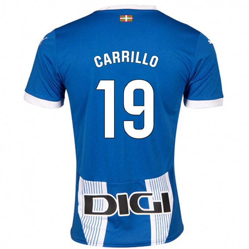 Danxen Niño Camiseta Sara Carrillo #19 Azul 1ª Equipación 2024/25 La Camisa