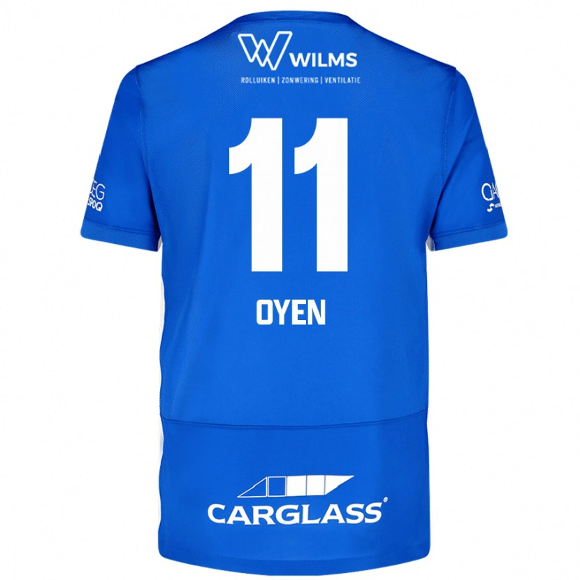 Danxen Niño Camiseta Luca Oyen #11 Azul 1ª Equipación 2024/25 La Camisa