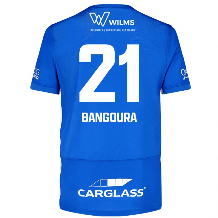 Danxen Niño Camiseta Ibrahima Sory Bangoura #21 Azul 1ª Equipación 2024/25 La Camisa