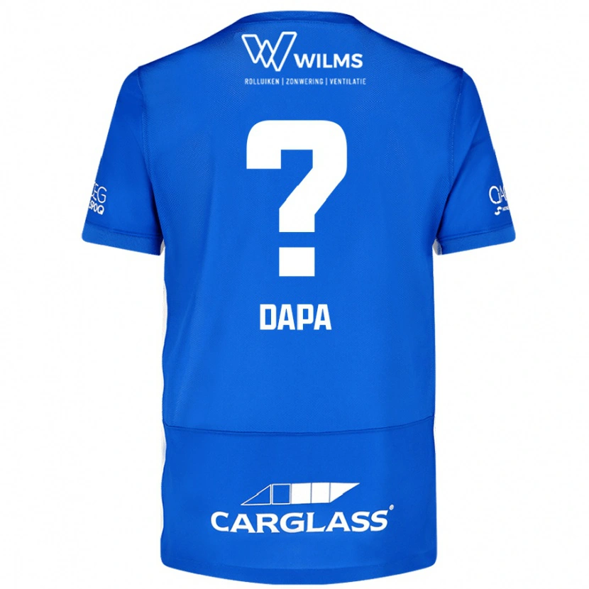 Danxen Niño Camiseta Melvyn Dapa #0 Azul 1ª Equipación 2024/25 La Camisa