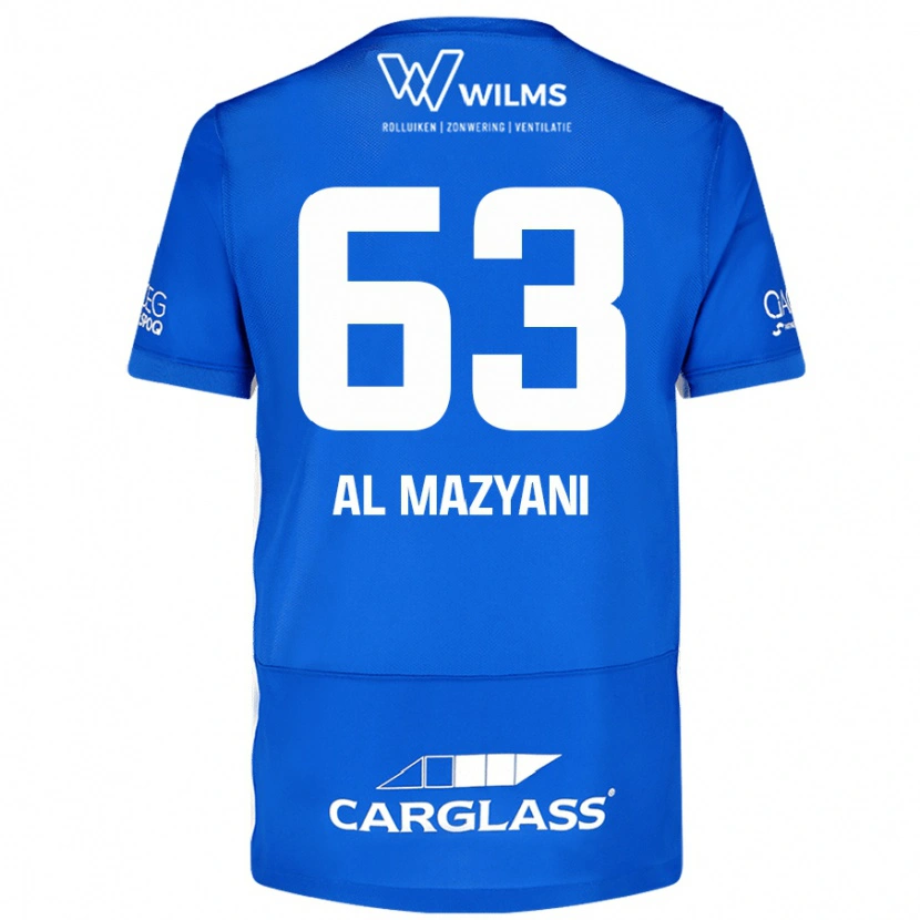 Danxen Niño Camiseta Faissal Al Mazyani #63 Azul 1ª Equipación 2024/25 La Camisa