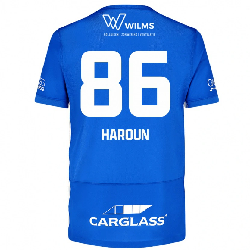 Danxen Niño Camiseta Kenan Haroun #86 Azul 1ª Equipación 2024/25 La Camisa