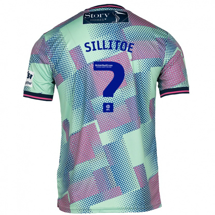 Danxen Niño Camiseta Casey Sillitoe #0 Verde 2ª Equipación 2024/25 La Camisa