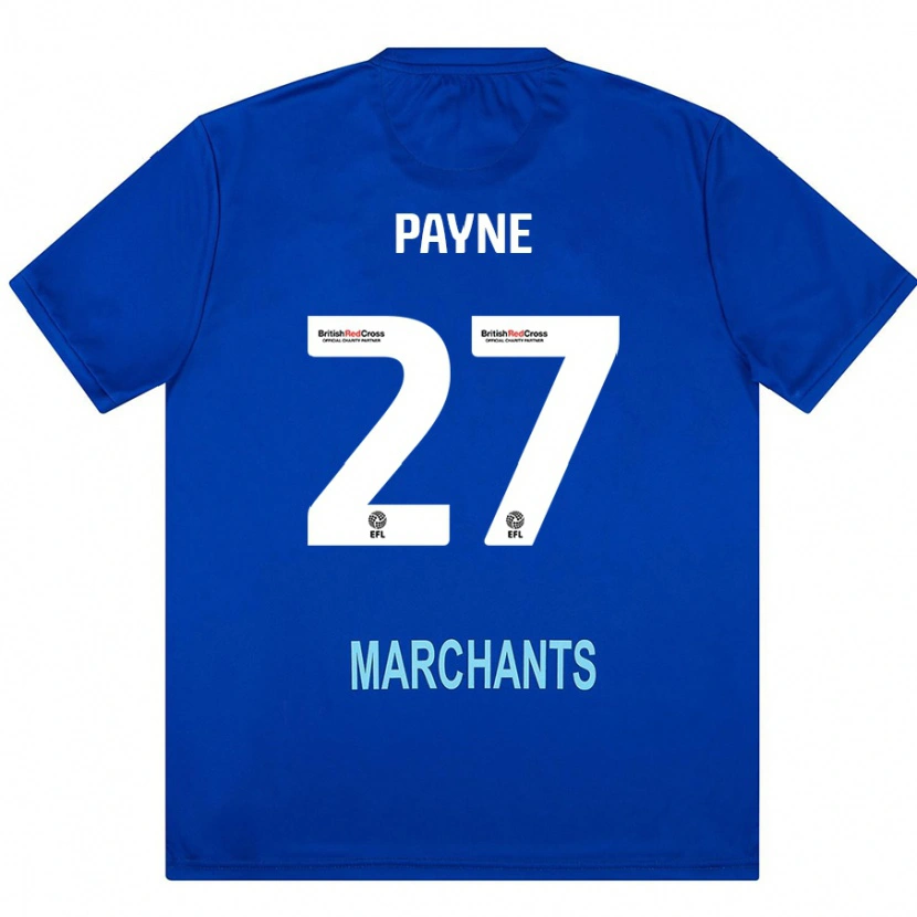 Danxen Niño Camiseta Lewis Payne #27 Verde 2ª Equipación 2024/25 La Camisa