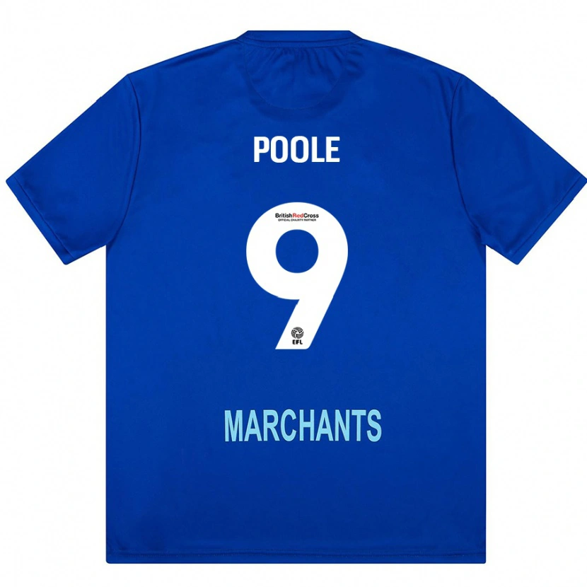 Danxen Niño Camiseta Phoebie Poole #9 Verde 2ª Equipación 2024/25 La Camisa