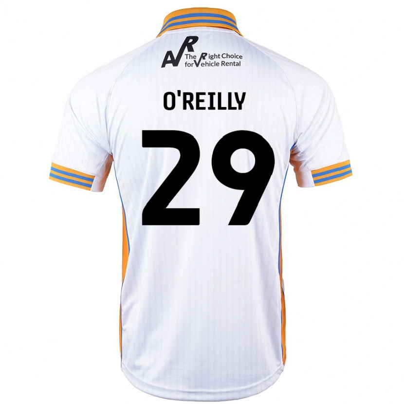 Danxen Niño Camiseta Tommi O'reilly #29 Blanco 2ª Equipación 2024/25 La Camisa