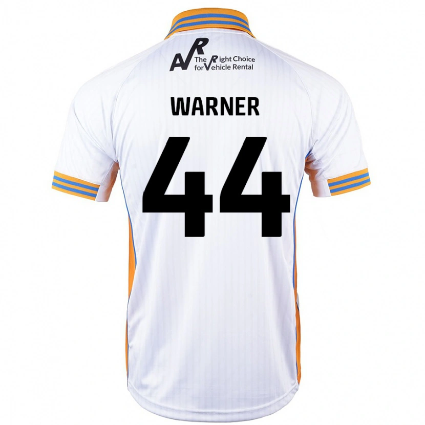 Danxen Niño Camiseta James Warner #44 Blanco 2ª Equipación 2024/25 La Camisa