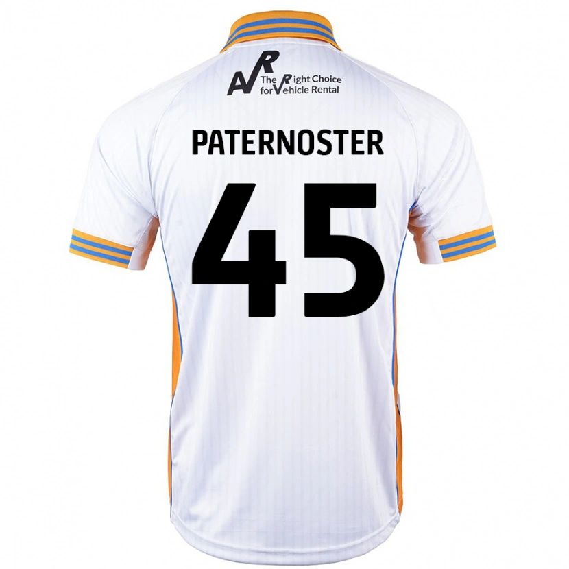 Danxen Niño Camiseta Vladimir Paternoster #45 Blanco 2ª Equipación 2024/25 La Camisa