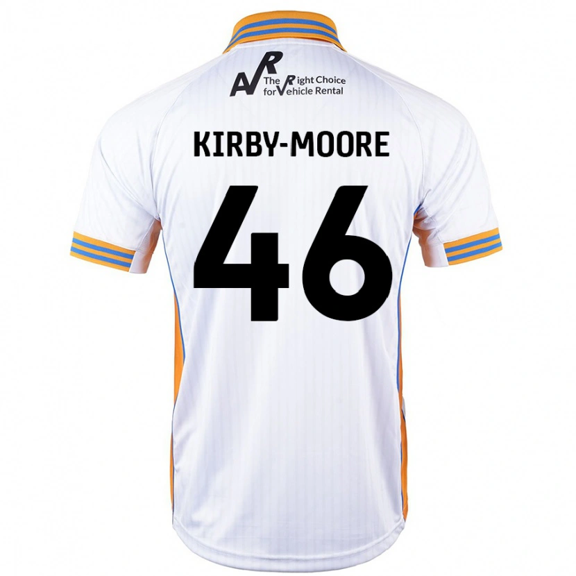 Danxen Niño Camiseta Harvey Kirby-Moore #46 Blanco 2ª Equipación 2024/25 La Camisa