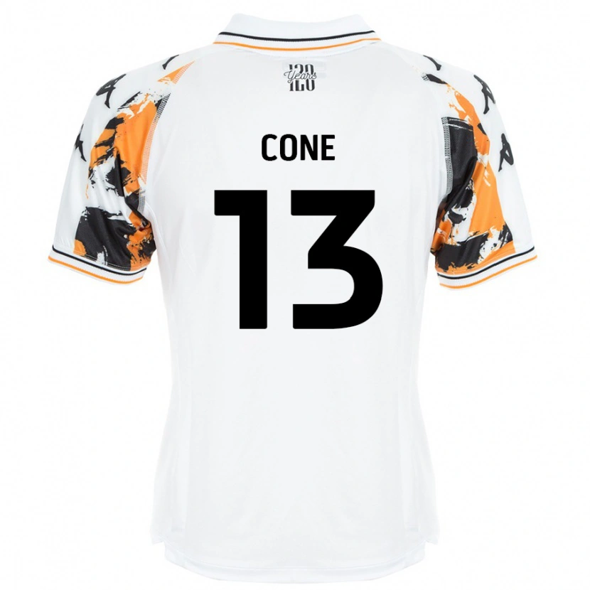 Danxen Niño Camiseta Sharla Cone #13 Blanco 2ª Equipación 2024/25 La Camisa