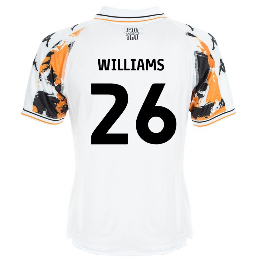 Danxen Niño Camiseta Annabel Williams #26 Blanco 2ª Equipación 2024/25 La Camisa