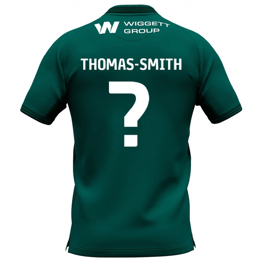 Danxen Niño Camiseta Jaydon Thomas-Smith #0 Verde 2ª Equipación 2024/25 La Camisa