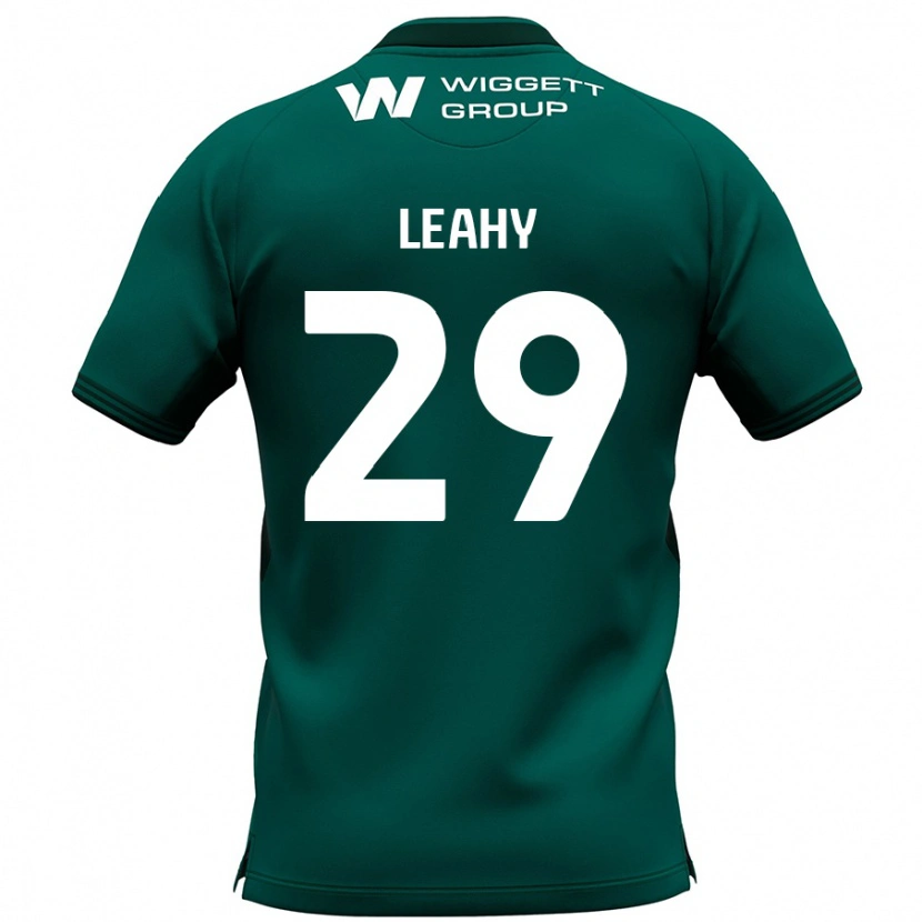 Danxen Niño Camiseta Tom Leahy #29 Verde 2ª Equipación 2024/25 La Camisa