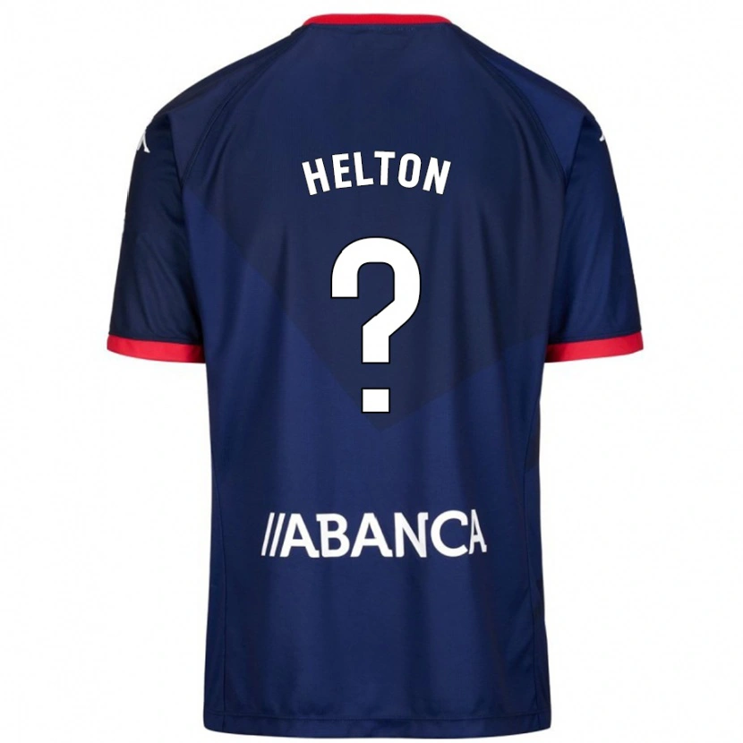 Danxen Niño Camiseta Helton Leite #25 Azul Marino 2ª Equipación 2024/25 La Camisa